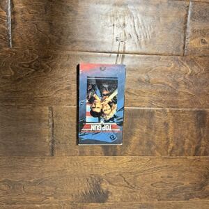 Vintage Top Gun VHS Tape 1986 Classic Movie Tom Cruise